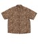 126R1061800　H Hula surfer Aloha Shirt　BROWN　707280-0002