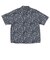 126R1061800　H Hula surfer Aloha Shirt　NAVY　707280-0001