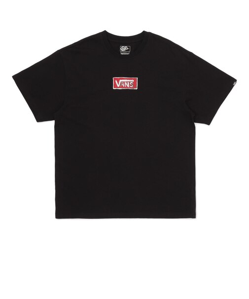VN000TKRBLK PAINT SS TEE BLACK 705253-0001