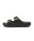 213316-001　SATURADAY METALLIC BUCKLE SDL　BLACK　707927-0001