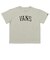 126R3011401　W college logo flower TEE　GRAY　705877-0001