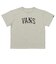 126R3011401　W college logo flower TEE　GRAY　705877-0001