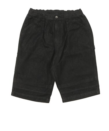 126R1140801　Double Knees 7/10 Pants　BLACK　705867-0003