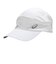 3013B124.100　RUNNING LIGHT WOVEN CAP　B WHITE　708921-0001