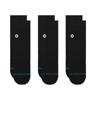 A356A21IQP#BLK_　ICON QUARTER 3 PACK　BLACK　684391-0001