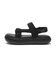 407040　W MAYU SUMMER SANDAL MU　01BK/BK　705114-0001