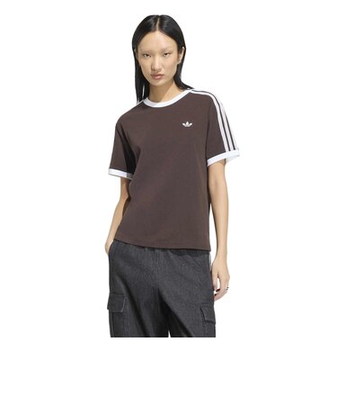 KX1883　W 3STRIPES TEE(GFX INJ)　AURORACOFFEE　715999-0001