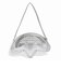 KR1604　U TREFOIL METALLIC PU BAG　SILVERMET　716391-0001