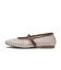 JE-5501　MESH FLAT PUMPS　WHITE　716894-0002