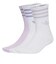KR4217　W 3ST GLT CREW SOCKS 3P　WHT/ICELAV　716399-0001