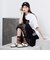 KZ4765　W LACE SKIRT　*BLACK　716471-0001