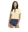 KT1862　W CABLE KNIT CALI TEE POLO　WARMVANILLA　715734-0001