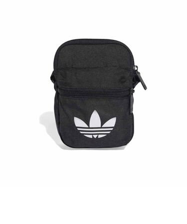 JX0227 U AC CLASSIC FESTIVALBAG BLACK/WHITE 716040-0001
