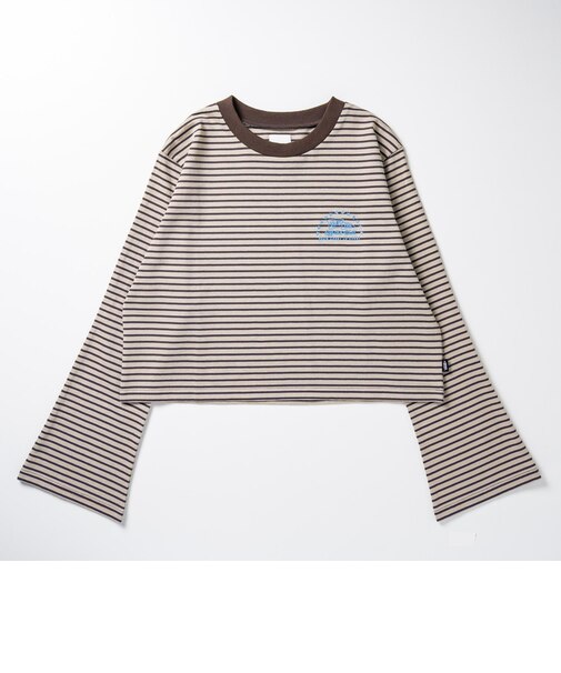 126K3020201 W OFF THE WALL LS-TSHIRT BROWN 715454-0003