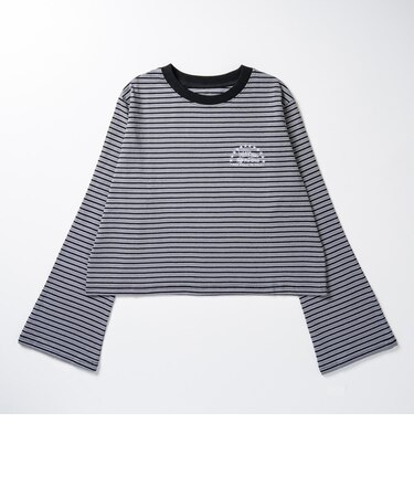 126K3020201 W OFF THE WALL LS-TSHIRT BLACK 715454-0002