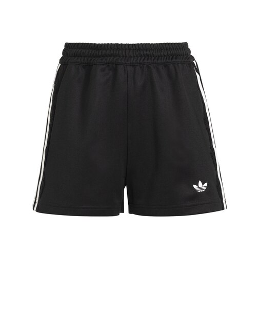 LG4267　W LACE 3STRIPES SHORTS(LACE IN　BLACK　716020-0001