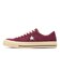 33703201　ONE STAR AGED SUEDE AG　BURGUNDY　716233-0001
