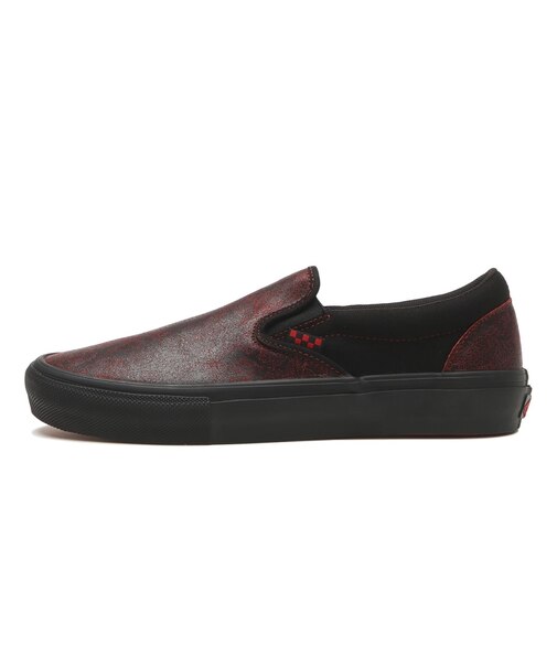VN0A5FCAY25 SKATE SLIP-ON SAW RED/BLACK 713960-0001