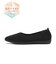 W5090　POINTED WOOL KNIT　BLACK　714507-0001