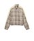 639021　W T7 RELAXED TARTAN WOVEN JKT　81MOUSE GRAY　717908-0002