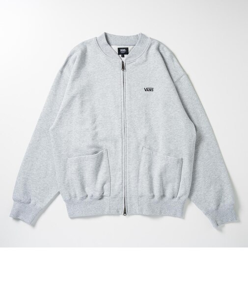 126K7051201　M Sweat Zip Cardigan　GRAY　717848-0001