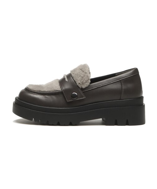 W5084　RUG LOAFER 5.5　GRAY　714569-0003