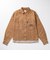 126K3071201　W EMBROIDERY DENIM SHIRT　CAMEL　717836-0003