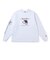 15171736　OD LS WAFFLE TEE OHASHI WHI　WHI　718224-0001