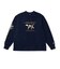 15171737　OD LS WAFFLE TEE OHASHI NVY　NVY　718225-0001