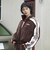 LC5943　W ADIBREAK VELOUR TT　*DARKBROWN　716475-0001