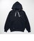 126K7030601　U Full Zip Hooded Parka　BLACK　717843-0002
