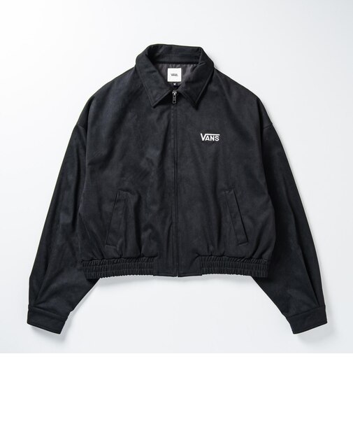 126K3090701 W EMBROIDERY ZIP BLOUSON BLACK 717834-0001