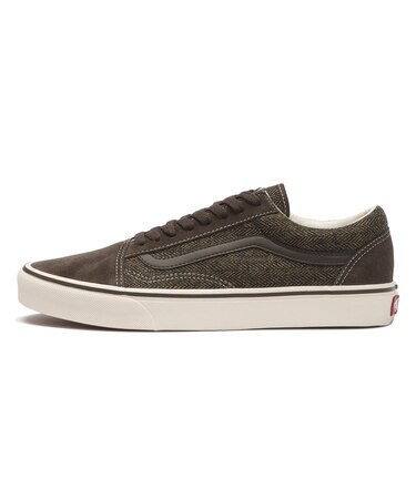 V36CF TWEED OLD SKOOL BROWN 714555-0002