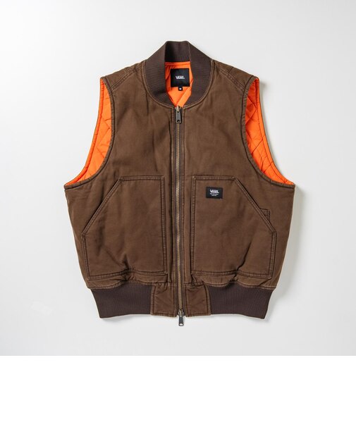 126K1081501 Work Vest BROWN 715460-0002