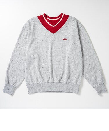 126K7040401　M V-neck Sweat　GRAY　717841-0002