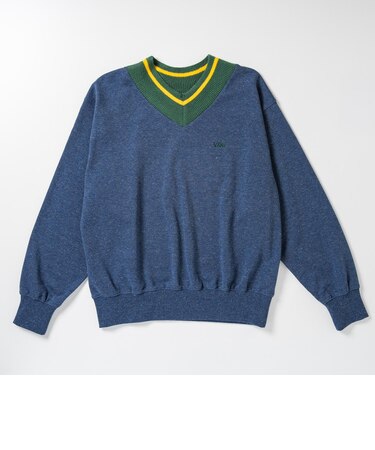126K7040401　M V-neck Sweat　NAVY　717841-0001