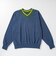 126K7040401　M V-neck Sweat　NAVY　717841-0001