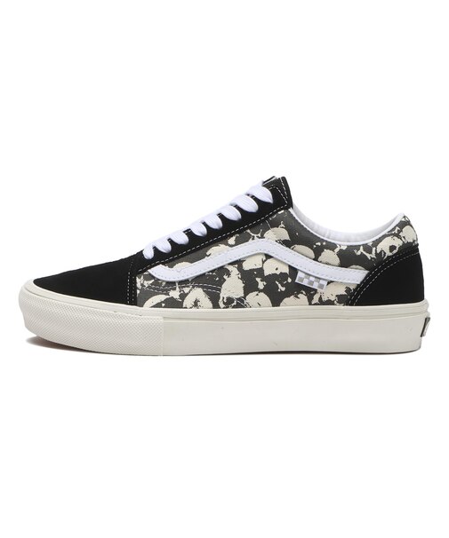 VN000EDN9X1 SKATE OLD SKOOL S.PILE BK/WT/G 699476-0001
