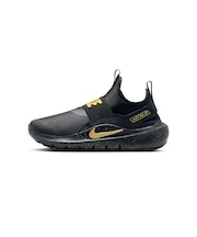KIM6737　225-25(H)FLEX RUNNER 4 SE (GS)　001BLK/M GOLD　704366-0001