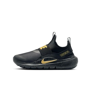 KIM6737 225-25(H)FLEX RUNNER 4 SE (GS) 001BLK/M GOLD 704366-0001