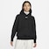 DQ5861　W PHNX FLC OS HOODIE　010BLACK/SAIL　635668-0001