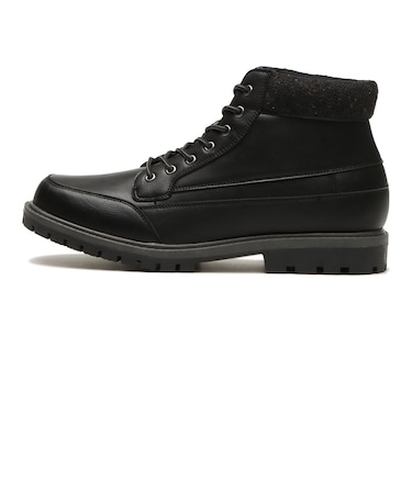 L0032　LACE UP BOOTS　BLACK　619105-0001