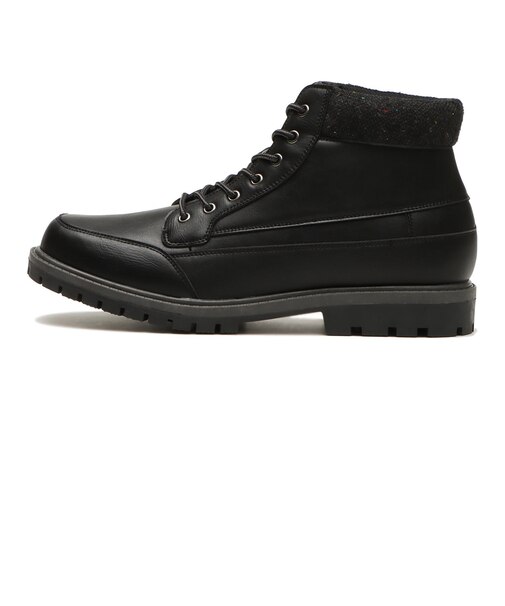 L0032　LACE UP BOOTS　BLACK　619105-0001