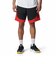6012512　U UA NEXT GEN LOGO SHORTS　002BLK/RED　719021-0002