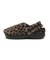 212002-2LD　CLS UNFURGETTABLE ANIMAL CLOG　SEPIA/LEOPARD　715626-0001