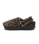 212002-2LD　CLS UNFURGETTABLE ANIMAL CLOG　SEPIA/LEOPARD　715626-0001