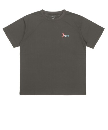 226-043005 TIDELINE PHOTO T/C LOOSE TEE CHARCOAL 715172-0001