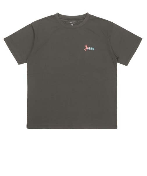226-043005 TIDELINE PHOTO T/C LOOSE TEE CHARCOAL 715172-0001