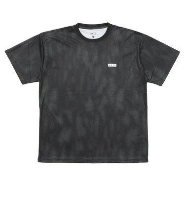 126-028005 MELT CAMO LOOSE FIT SPORTS TEE BLACK 709197-0001