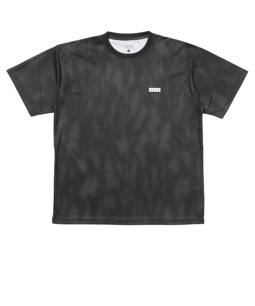 126-028005 MELT CAMO LOOSE FIT SPORTS TEE BLACK 709197-0001